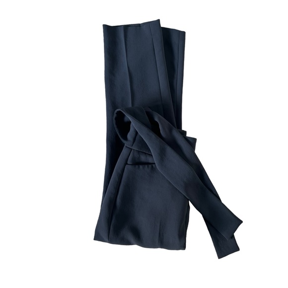 Aritzia Wilfred Geneva High Rise Tie Waist Straight Trouser Anke Pant Sz 2 - Picture 4 of 10